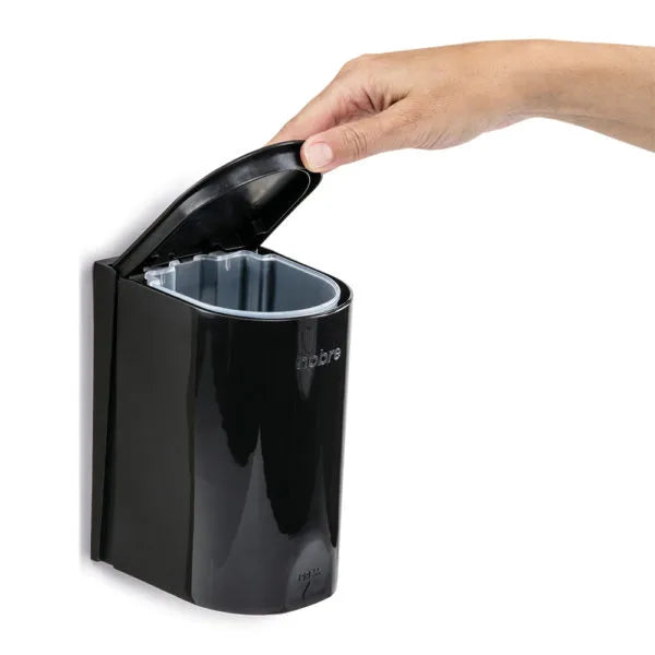 Dispenser Mini p/ Sabonete - Espuma - 500ml - Preto - Nobre