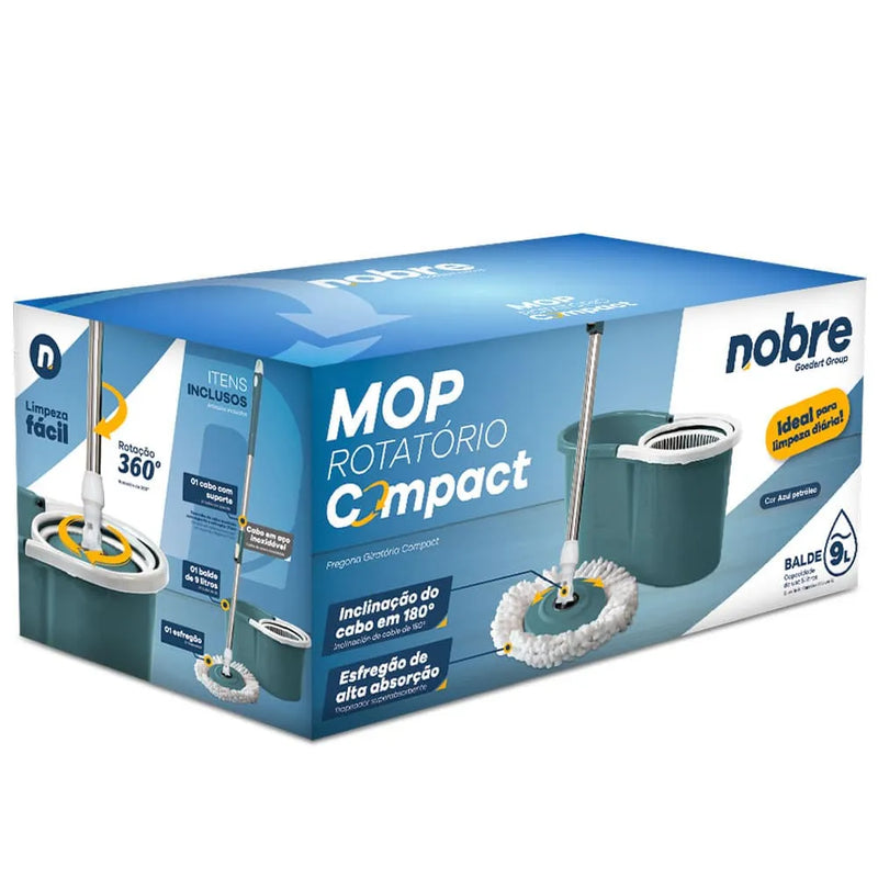 Conjunto mop rotatorio compact – Azul Petroleo Nobre