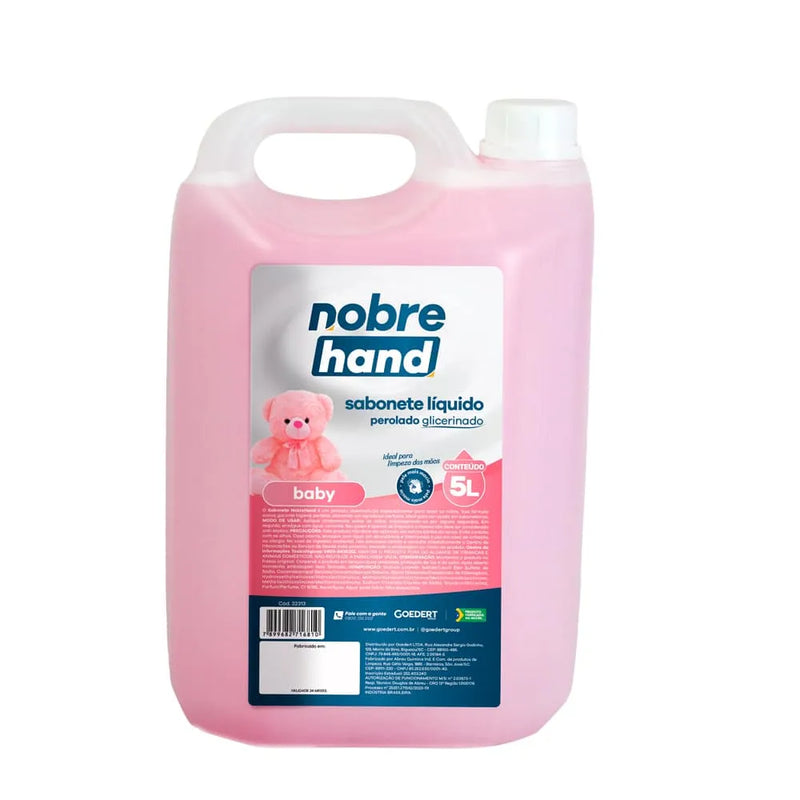 Sabonete Líquido Perolado – Baby – 5l – Nobre Hand