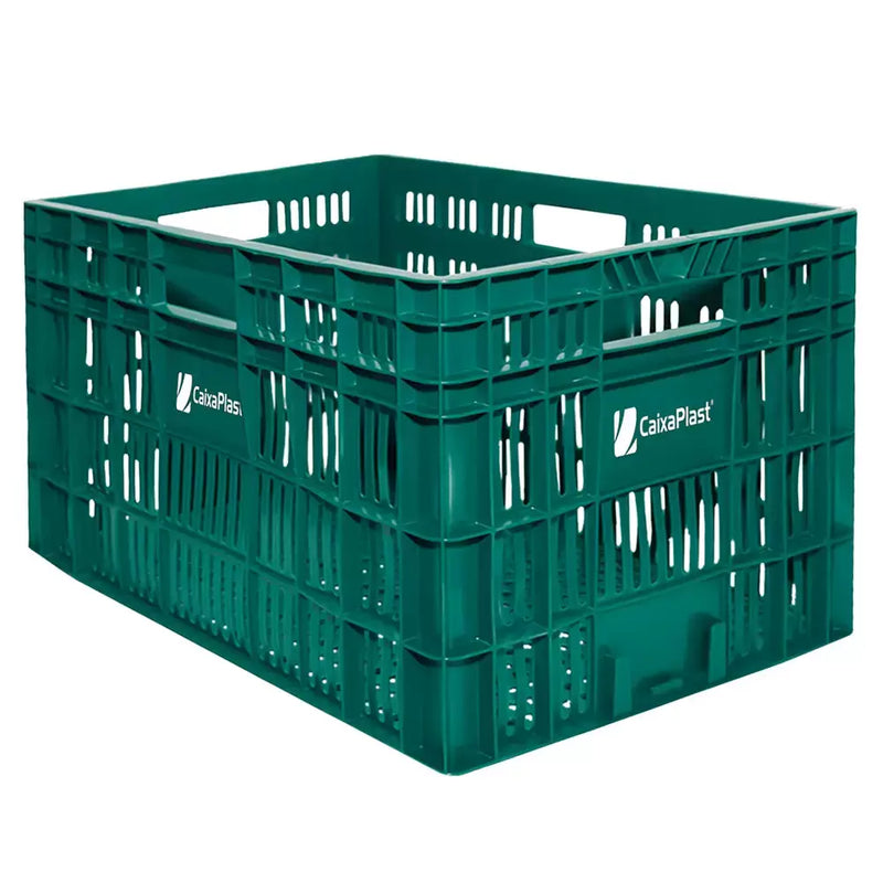 Caixa Plástica Gruplast Horti Frutti Verde 30kg 60 Litros