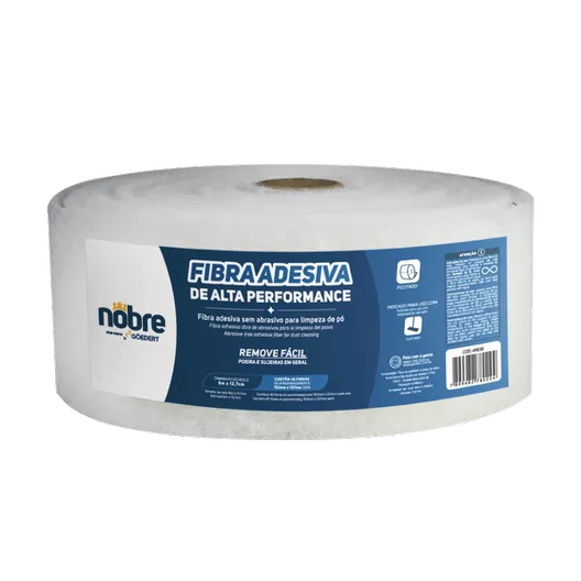 Fibra Adesiva p/ Limpeza de Alta Performance - Rolo c/ 60unid. - Nobre