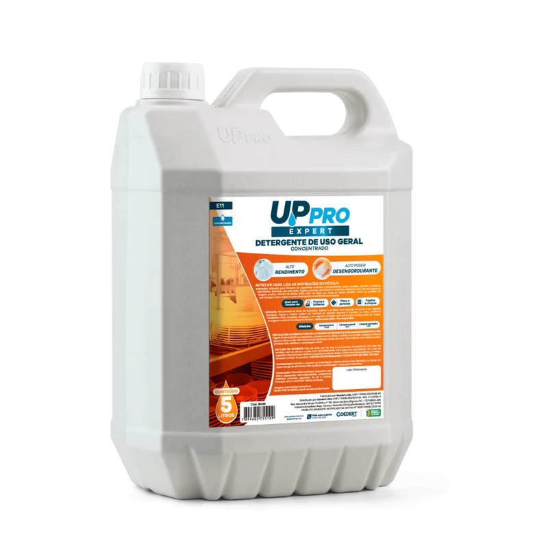 Detergente de uso geral 5L (concentrado) E11 – UPPRO