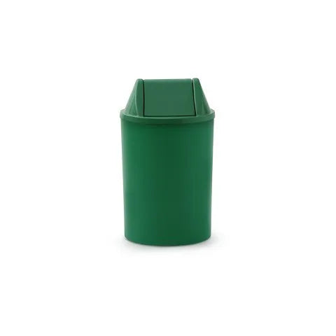 Cesto de Lixo 15L com Tampa Basculante Verde