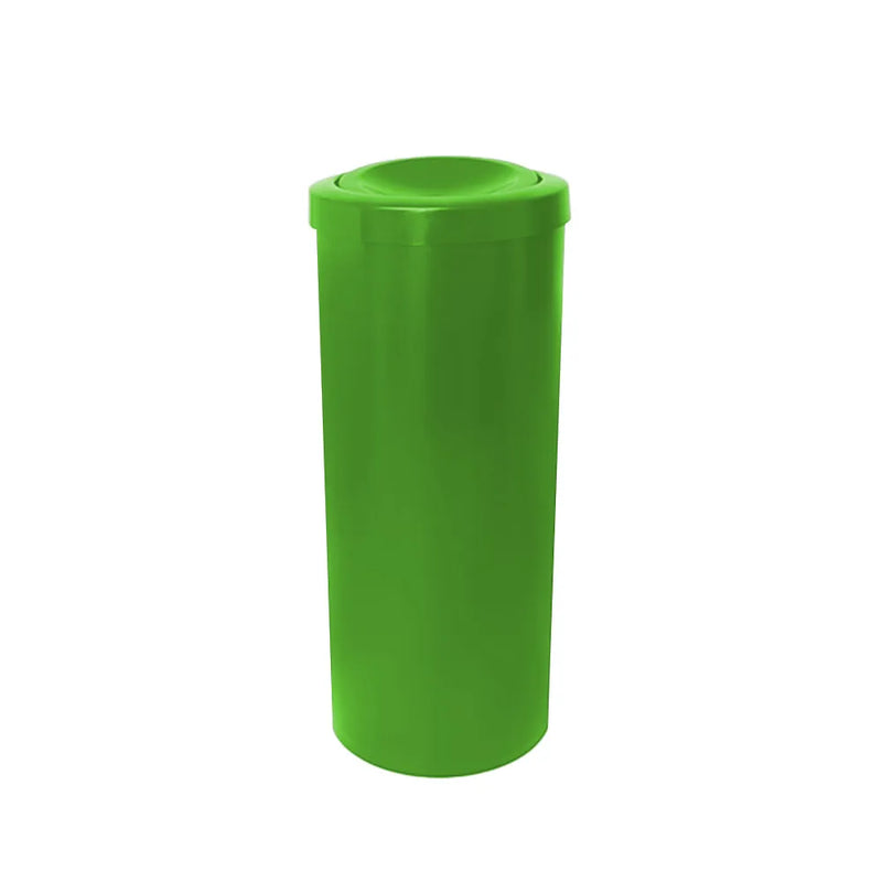 Cesto de Lixo 23L c/ Tampa Flip Top - Verde -Gruplast