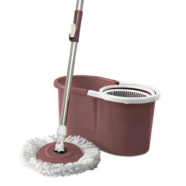 Conjunto mop rotatorio compact – Rosa Marsala – Nobre